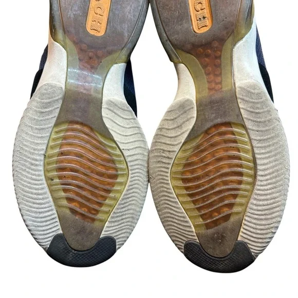 Coach Shoes Mens Size 11 Blue Suede Mesh Comfort‎ Lace Up Sneakers G4939 - Picture 11 of 11